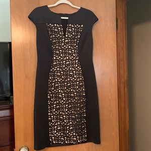 Black cocktail dress